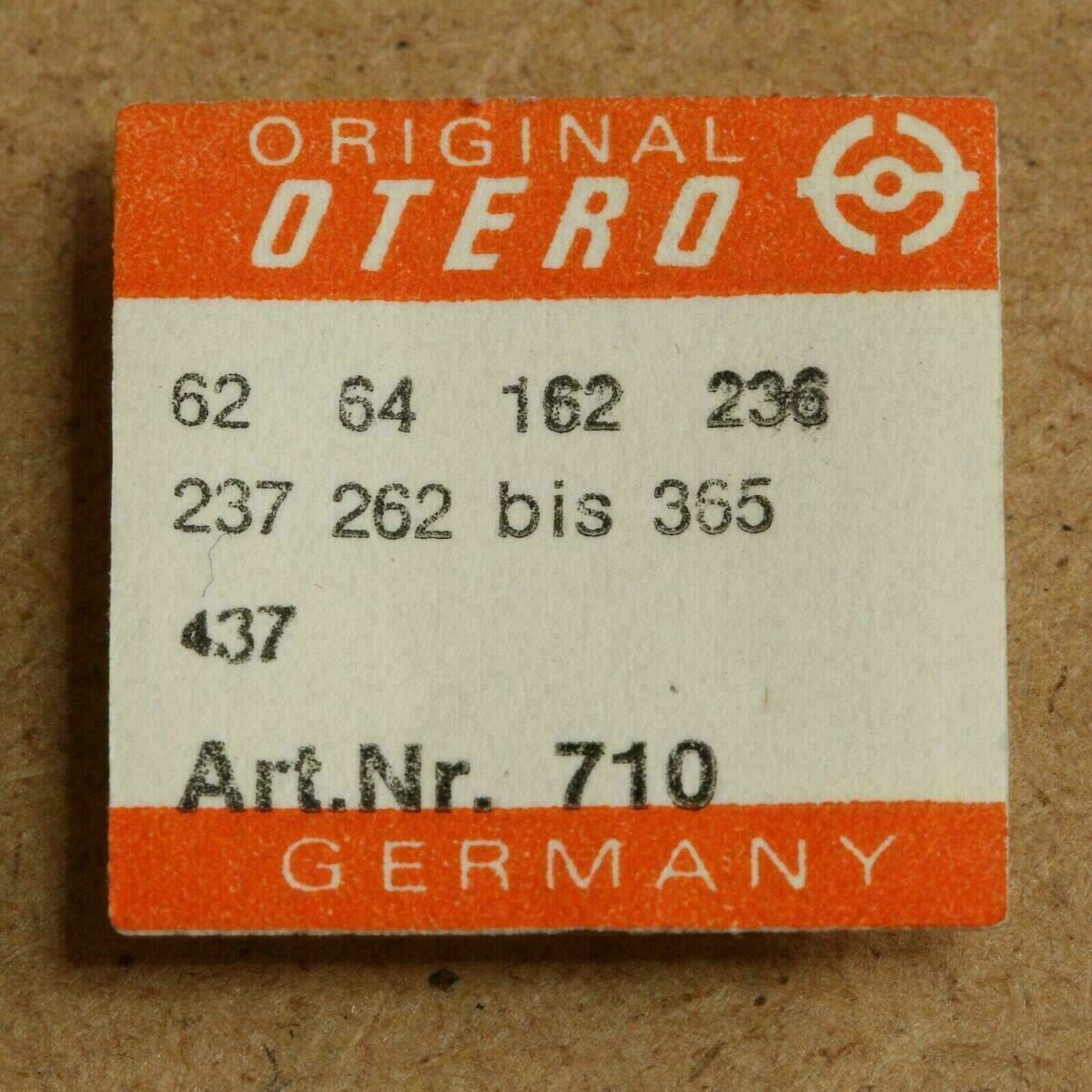 OTERO 62 PART 710, Anker, pallet fork, 64, 162, 236, 237, 262 bis 365, 437 EPPLE