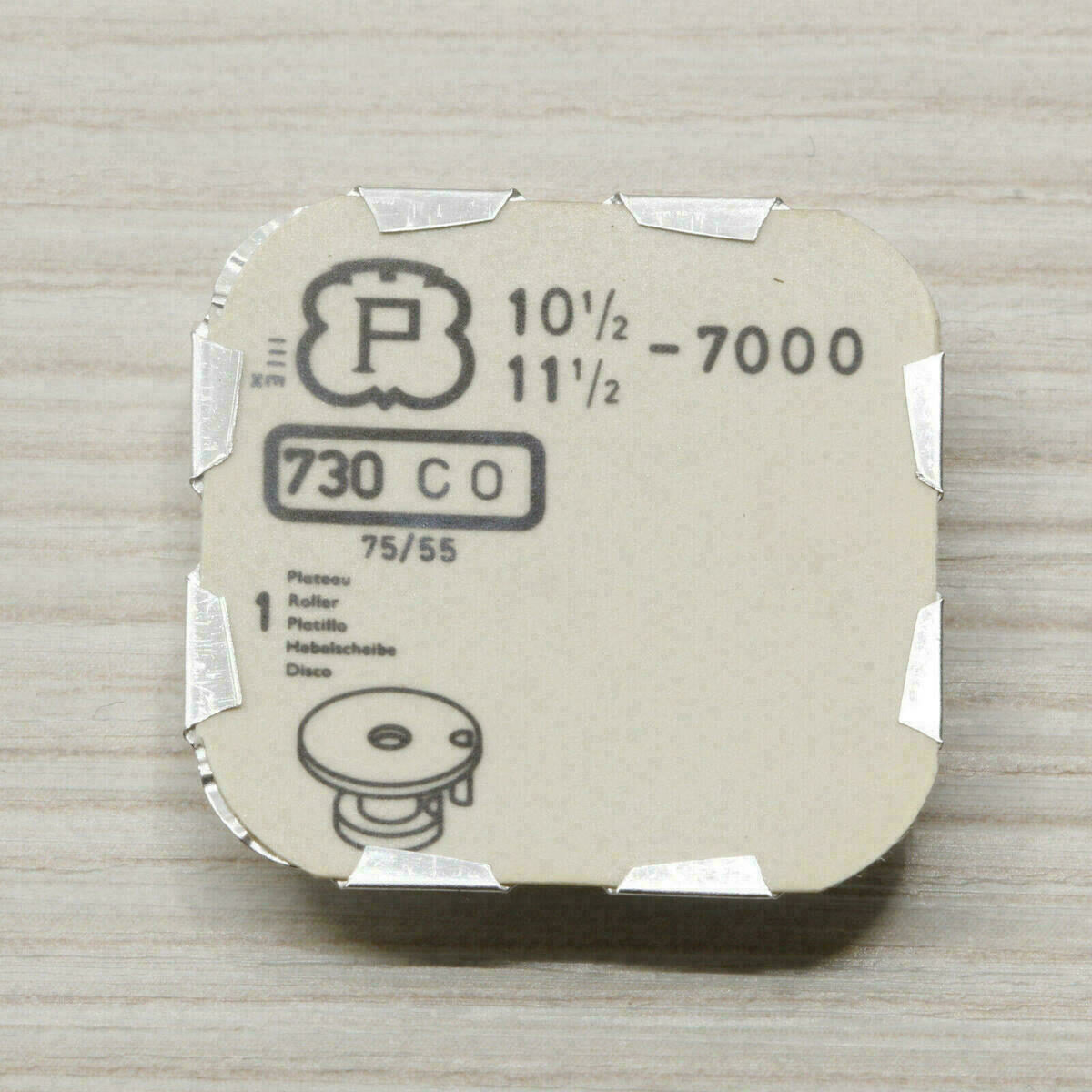 PESEUX 7000 PART 730, Hebelscheibe (Doppelscheibe), roller PESEUX 7001 7010 7011