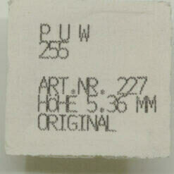 PUW 255 PART 227, Zentrumssekundenrad, sweep second wheel, PUW 2550, 256, 2560