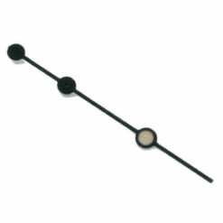 Sekundenzeiger/ second hand ETA 2824-2 OLDRADIUM Superluminova Ø 0,25 SCHW 12,5