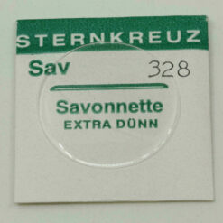 Uhrenglas SAVONETTE Sternkreuz Sav extra dünn Armbanduhren Taschenuhren 22-46mm