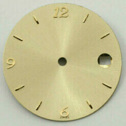 Zifferblatt Eta 2824-2  Ø 28.55mm Cadran Dial  ETA 2824-2 3H Ziffernblatt Gold