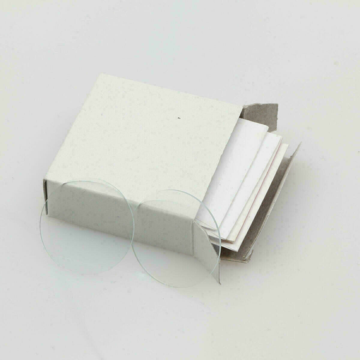 100 STÜCK UHRENGLÄSER ARMBAND-UHR GLAS UHREN GLÄSER SET FLACH Ø 18-30.75mm