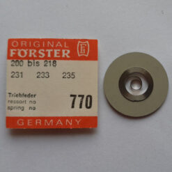AUFZUGFEDER, Aufzugsfeder Förster 200, Förster 300, Förster 400 Zugfeder