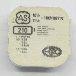 AS 1187 PART 210, Kleinbodenrad, Third wheel & pinion  AS 1158 1194 ST 1686 1786