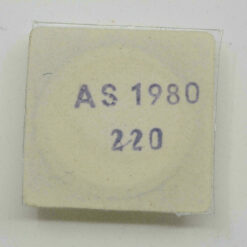 AS 1980 ( AS 1977-5 )  Part 220 Sekundenrad, Fourth wheel & pinion DUROWE 1980
