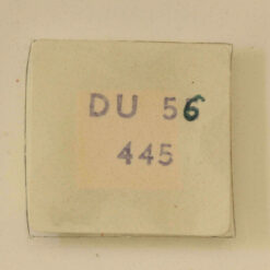 DUROWE 56 59  PART 445 Stellhebelfeder, setting lever spring Ressort de tirette