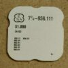 ESA / ETA 956.111 PART 445, Setting Lever Spring, Winkelhebelfeder 956.421 NOS