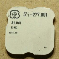 ETA 277.001 PART 260 Ruota minuti - Minute wheel Ref. 31.041 AS 577.301 - NOS -