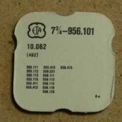 ETA 956.101 PART 462 minute train bridge, Ref. 10.062, 555.111 - 556.415 -NOS-