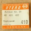 OTERO 48 PART 410 Kupplungsrad, winding pinion, Otero 481, 482 NOS