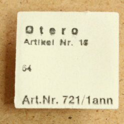 OTERO 64  PART 721, UNRUH, Balance complete, EPPLE / OTTO  NOS