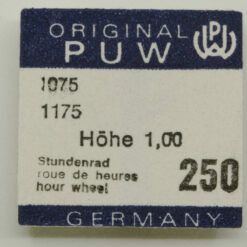 PUW 1075, Part 250 Stundenrad, Hour Wheel, Rueda de hores, PUW 1175
