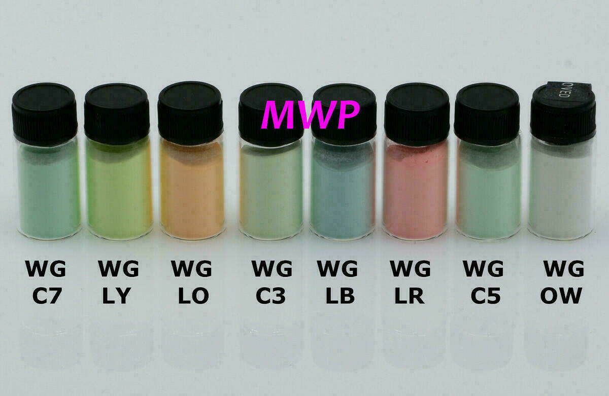 Swiss Luminova DIY KIT, luminous powder watch hands lume C1 C3 C5 yellow orange