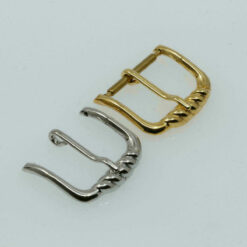 Uhrband Schließe Uhrenarmbandschließe Farbe Gold und Silber 12 Stück NEU, 18mm