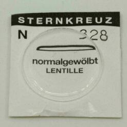 Uhrenglas Sternkreuz N Lentille normal gewölbt Armbanduhr Watch Glass 10-48,4mm