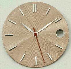 Zifferblatt für Eta 2892-2/ 2892A2 Ø27.85 DIAL Cadran Rosegold ON01 Wellenmuster