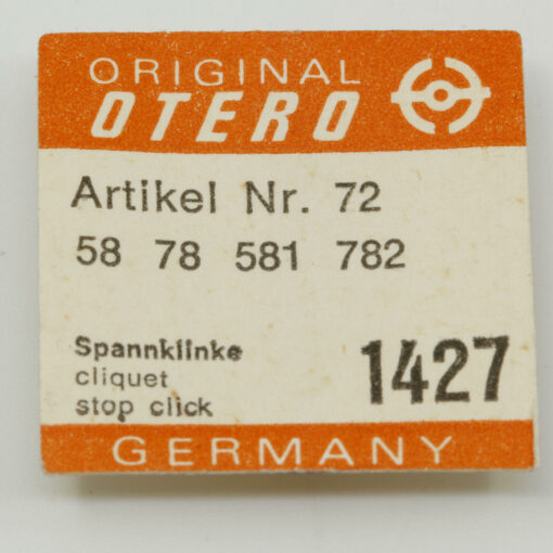 OTERO 58 PART 1427 Spannklinke, cliquet, stop click OTERO 78, OTERO 581 782 NOS – Bild 4