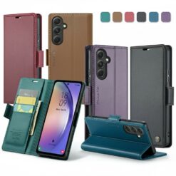 RFID Handyhülle f. iPhone Samsung Book Case Wallet Tasche Flip Cover Etui Magnet