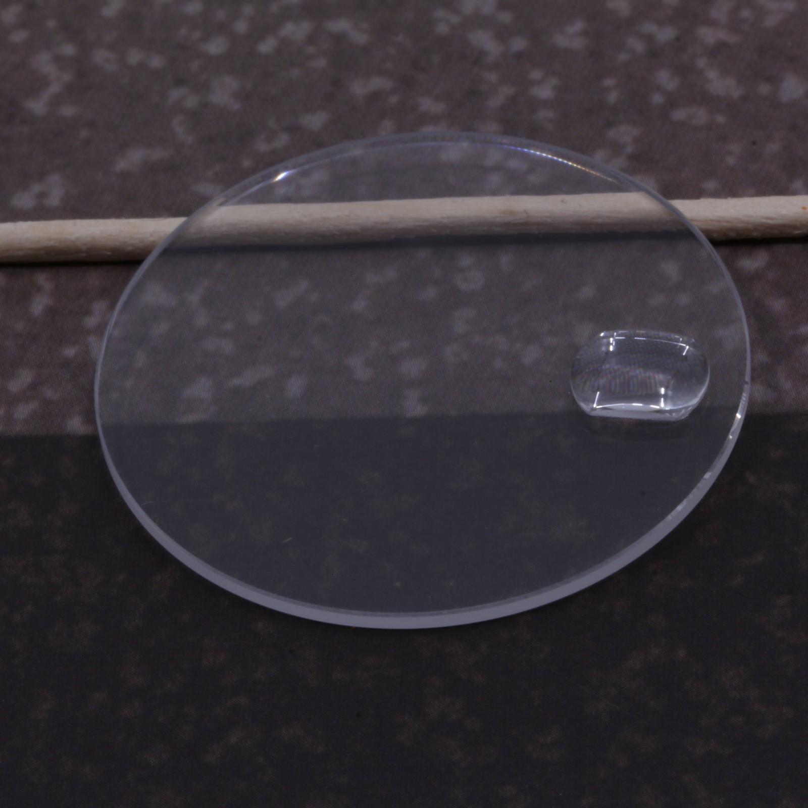 Uhrenglas Saphirglas Ersatzglas Flach mit Lupe 1,2 mm Ø29-33mm Cyclop Sapphire Watch Crystal – Bild 3