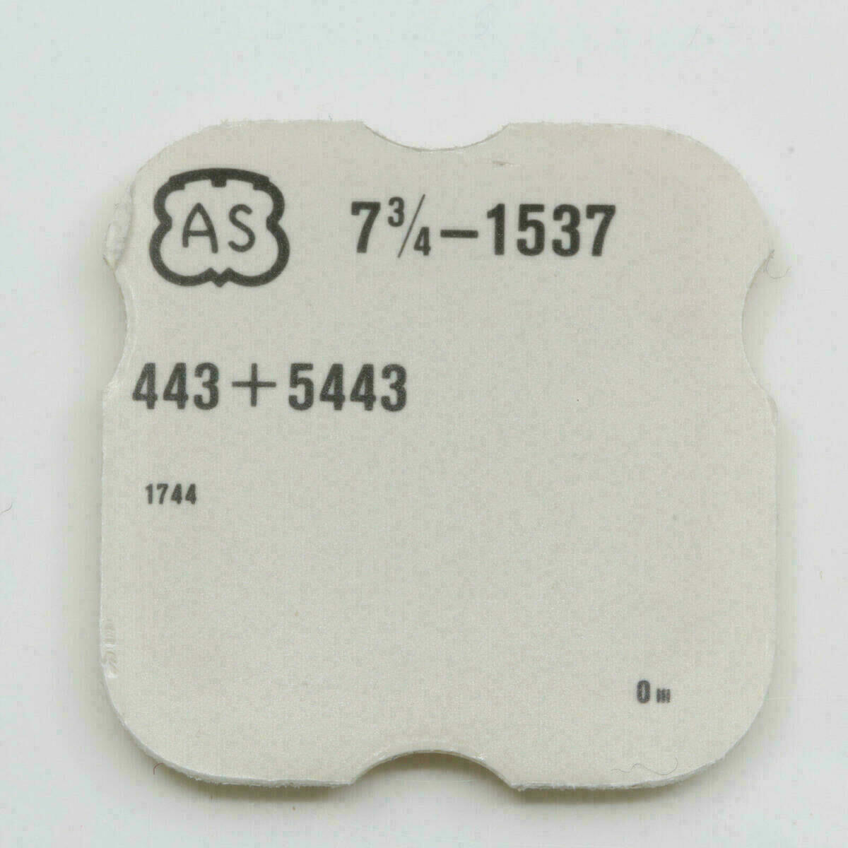 AS 1537 PART 443 / 5443, Winkelhebel & Schraube, setting lever & screw AS 1744