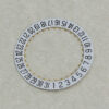 Datumscheibe, Datumanzeiger ETA 2824-2 2804-2 2892A2 Schwarz & Weiß date disc 6H