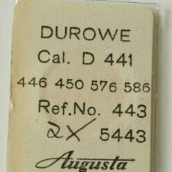 DUROWE 441, PART 443 & 5443, Stellhebel, setting lever, Tirete 445 450 576 586