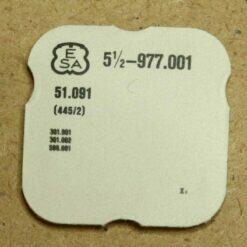 ESA/ ETA 977.001 Part 445 /2, Winkelhebelfeder, Setting Jumper, 301.002 588.001