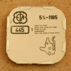 ETA 1185 Part 445 STELLHEBELFEDER, Setting lever spring, Ressort de tirette