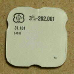 ETA 202.001 PART 453 Intermediate Setting Wheel Ref. 31.101 - NOS -
