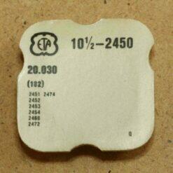 ETA 2450, PART 182, FEDERHAUS m, DECKEL, Barrel and cover without arbor ETA 2474
