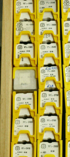 ETA Aufzugwelle grosse Auswahl #401, ETA winding stems for various Movements