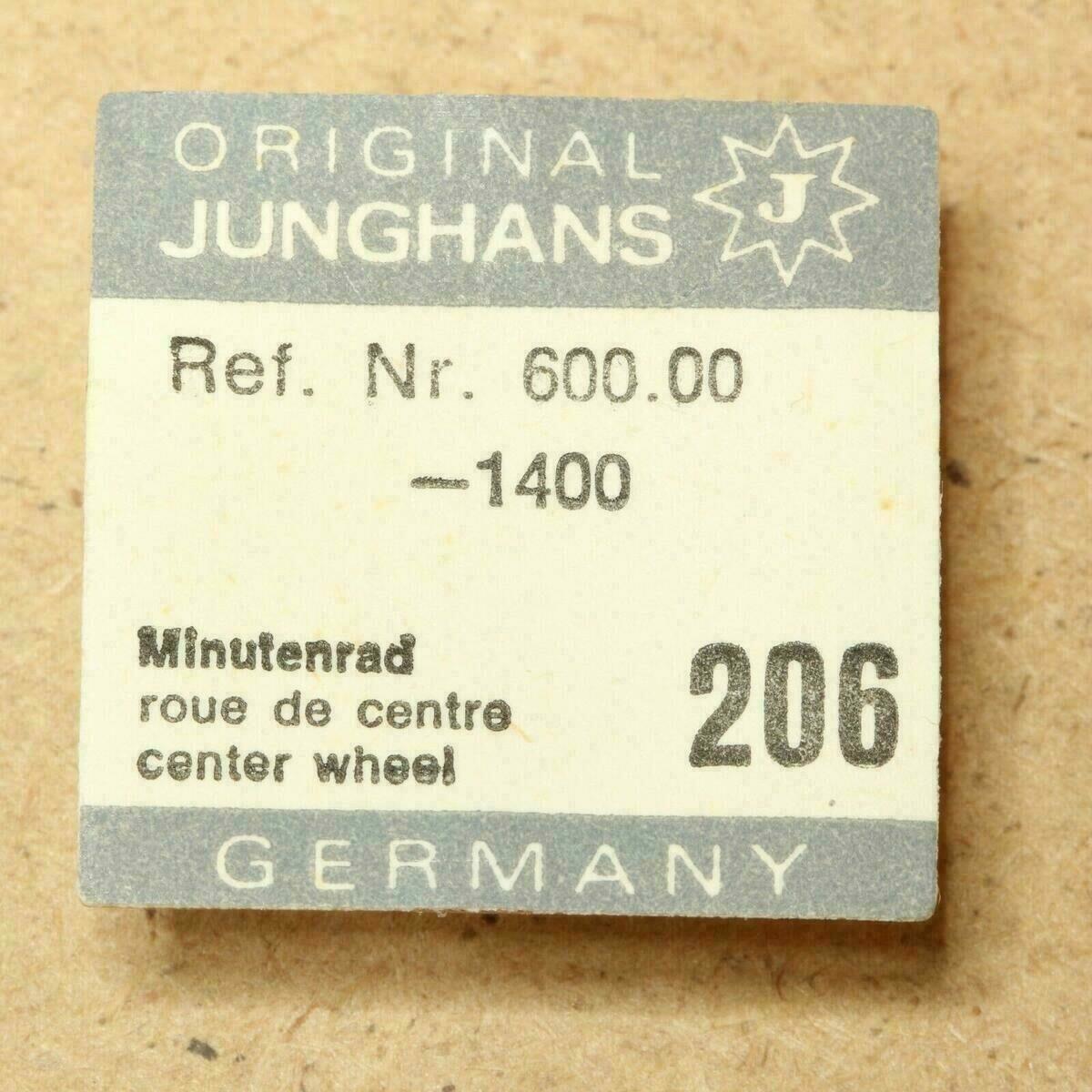 JUNGHANS 600.00 PART 206, Minutenrad, center wheel, rou de center -NOS-