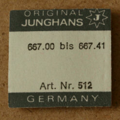 JUNGHANS 667.00 PART 512 Wippenbuchse, Racking bar core,  667.00 - 667.41 NOS