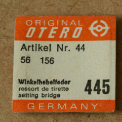 OTERO 56 PART 445 Setting Lever Spring Winkelhebelfeder OTERO 156 OTTO EPPLE NOS
