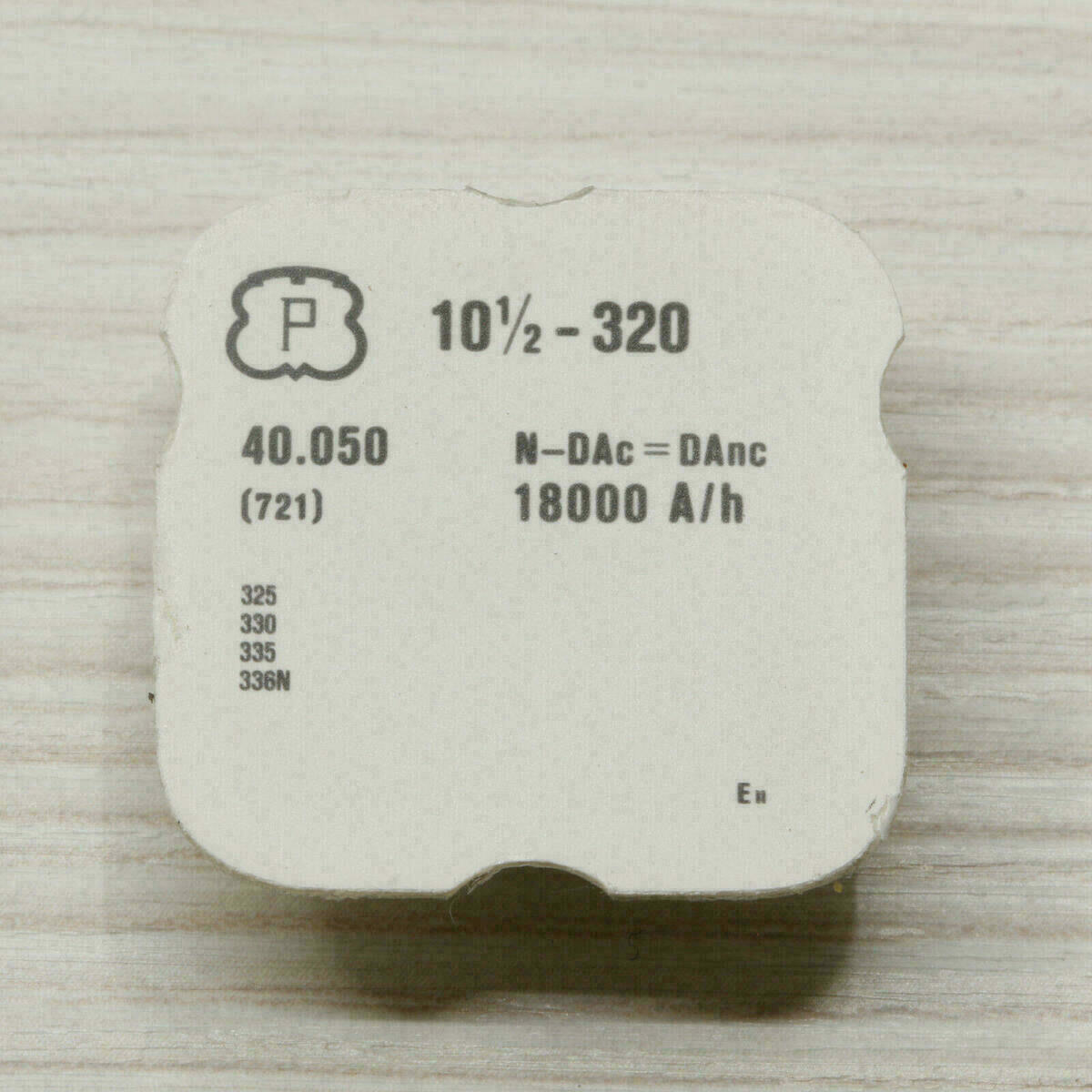 PESEUX 320 Part 721 UNRUH, Balance Complete Wheel, 325, 330, 335, 336N