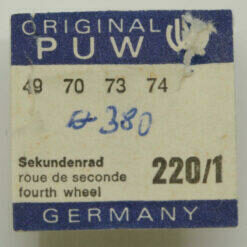 PUW 49 PART 220, Sekundenrad, Fourth wheel, PUW 70, PUW 73, PUW 74 NOS