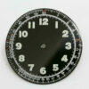 Zifferblatt - Dial for Quartz Movements 31,20mm Cadran Ziffernblatt SCHWARZ