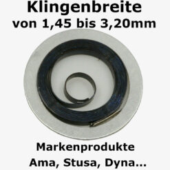 ZUGFEDER AUFZUGFEDER für Armbanduhren & Taschenuhren Aufzugsfeder Mainspring #3