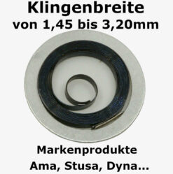ZUGFEDER AUFZUGFEDER für Armbanduhren & Taschenuhren Aufzugsfeder Mainspring #3
