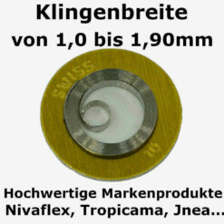 ZUGFEDER AUFZUGSFEDER f Armbanduhr Taschenuhr Aufzugsfeder NIVAFLEX MAINSPRING #1