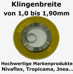 ZUGFEDER AUFZUGSFEDER f Armbanduhr Taschenuhr Aufzugsfeder NIVAFLEX MAINSPRING #1