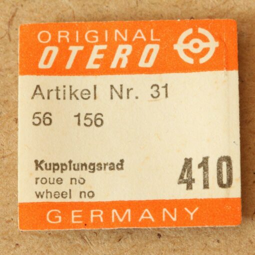 OTERO 56 PART 410 Kupplungsrad, winding pinion, Otero 156 NOS