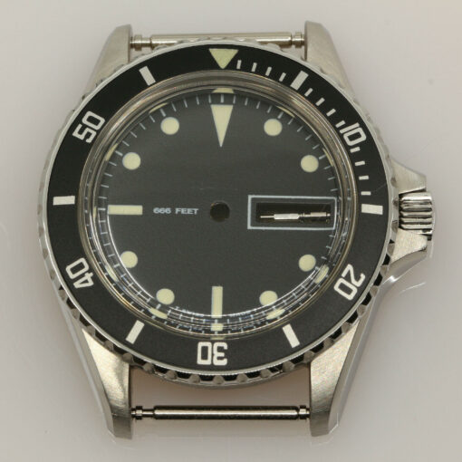 Watch Dial for Eta 2836-2 Automatic DIVER SUB ⌀ 26.0mm SW220 NOS TRITIUM LUME – Bild 3