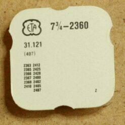 ETA 2360 PART 407 SCHIEBETRIEB clutch wheel ETA 2365 2369 2412 2480 2482 2487