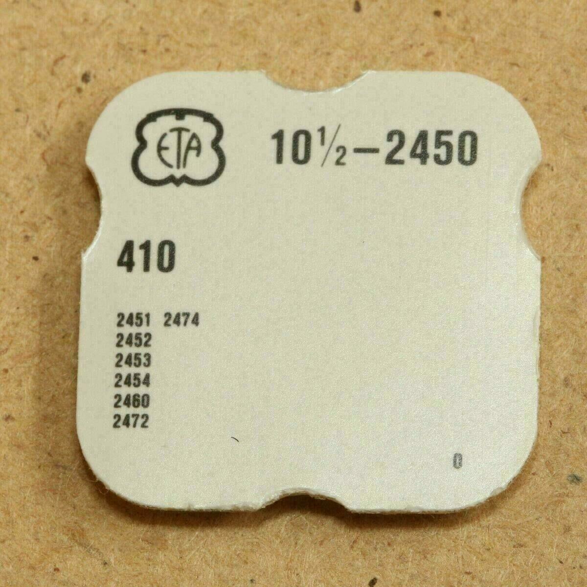 ETA 2450, Part 410, KUPPLUNGSRAD, winding pinion NOS