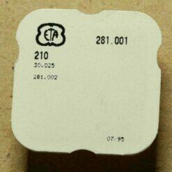 ETA 281.001 PART 210  Third Wheel  Ref. 30.025 ETA 281.002 - NOS -