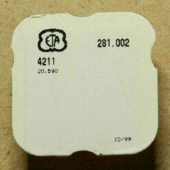 ETA 281.002 PART 4211 Rotor Ref. 20.580 - NOS -