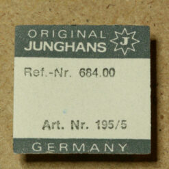 JUNGHANS 684.00 PART 195 /5 Federwelle & Schraube Barrel arbor Arbre de barillet