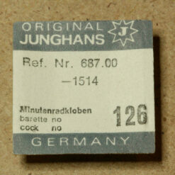 JUNGHANS 687.00 PART126 Minutenradkloben, center wheel chock, ponticello della..